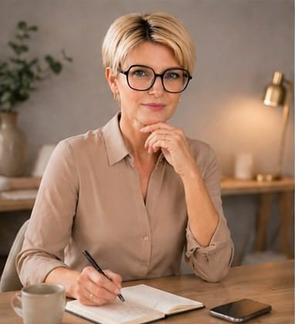 Valérie Wesphael à son bureau